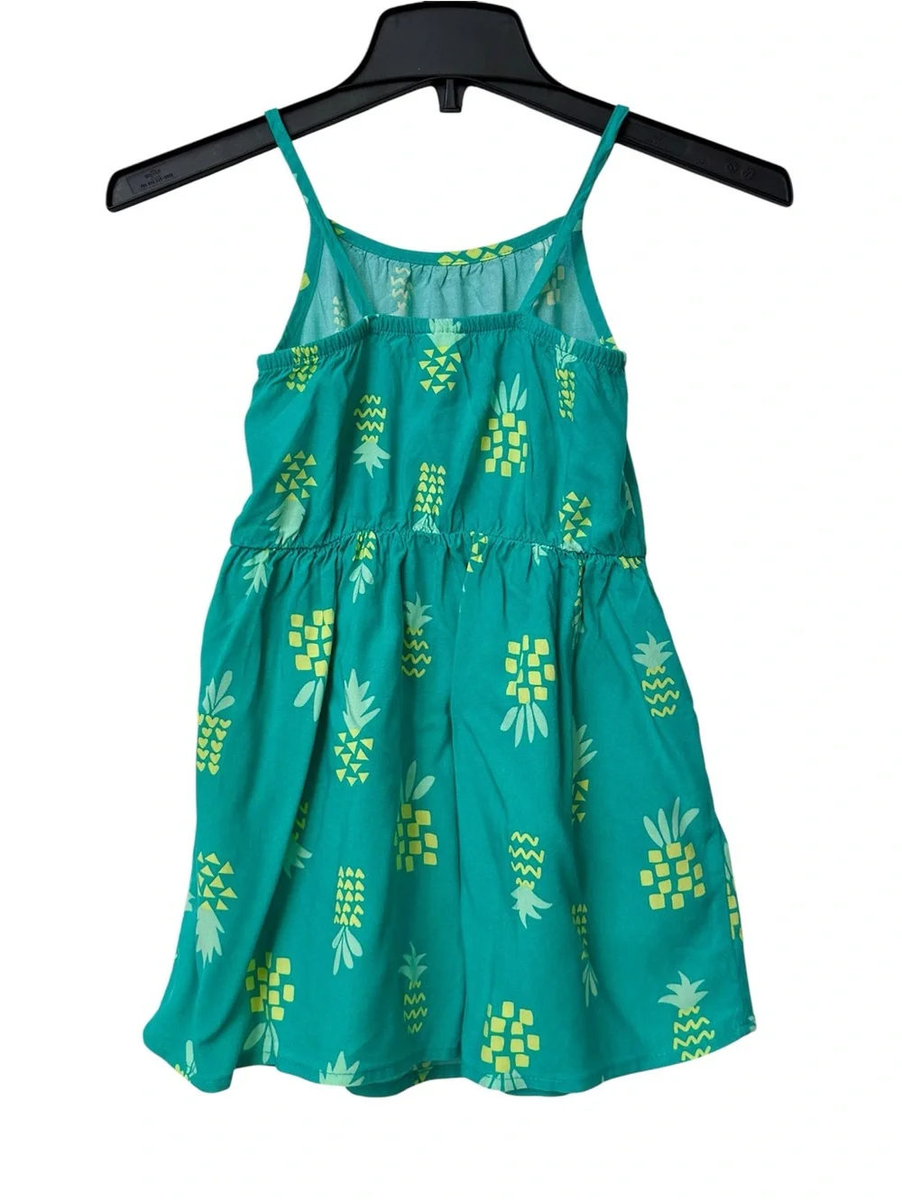 Cat & Jack Teal Tropical Pineapple Print Tank Dress - Size 5T